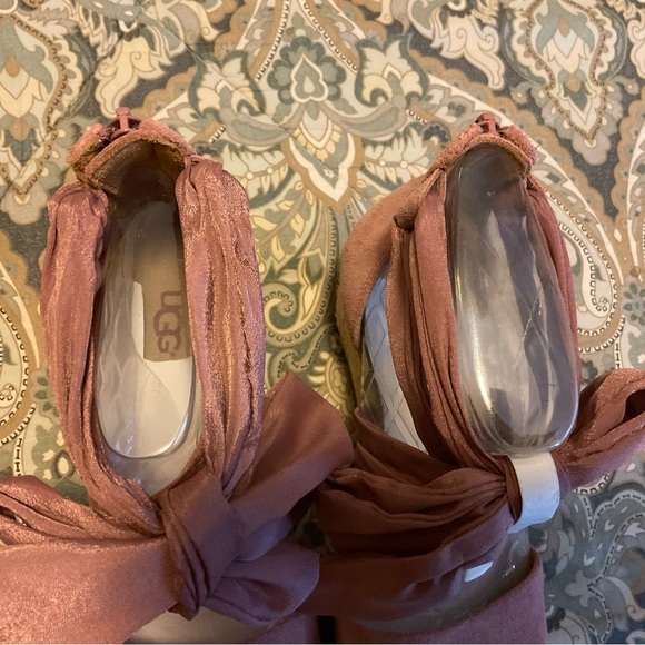 NWT UGG Trina Wedge Pink Dawn Women’s Sz.7.5 - Picture 7 of 12